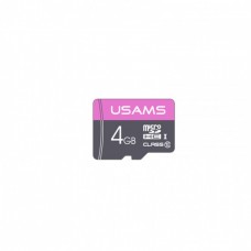 Карта памяти Micro SDHC Card Usams US-ZB100 TF High Speed Card 4Gb Class 10