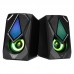 Колонки для компьютера XTRIKE SK-402 Wired Speaker с RGB подсветкой