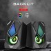 Колонки для компьютера XTRIKE SK-402 Wired Speaker с RGB подсветкой