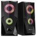 Колонки для компьютера XTRIKE SK-501 BK Wired Speaker с RGB подсветкой