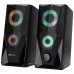 Колонки для компьютера XTRIKE SK-501 BK Wired Speaker с RGB подсветкой
