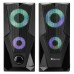 Колонки для компьютера XTRIKE SK-501 BK Wired Speaker с RGB подсветкой