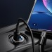 Зарядное устройство в авто с быстрой зарядкой Baseus Tiny Star Mini PPS quick charger и кабелем Type-C to Lightning (1m) для зарядки iPhone Gray