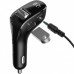 FM-модулятор (трансмиттер) в авто Baseus Streamer F40 (Bluetooth, MP3, USB, AUX) c функцией зарядного устройства на 2 USB Black