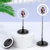 Кольцевая LED-лампа для селфи Usams US-ZB120 Stretchable Selfie Ring Light Black