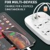 Сетевой удлинитель Ldnio SC4407 (2500W, длина шнура: 2.0m, 4 port 4USB) White