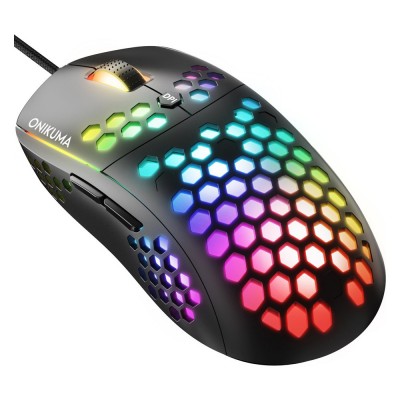 Игровая проводная мышка для ПК Onikuma CW903 с подсветкой
