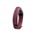 Силиконовый ремешок для фитнес браслета Xiaomi Mi Band 5 Wine Red