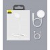 Настольная Led лампа Baseus comfort reading charging uniform light 88см White
