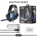 Наушники игровые Onikuma K18 с микрофоном Blue