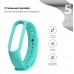 Силиконовый ремешок для фитнес браслета Xiaomi Mi Band 5 Mint