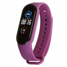 Силиконовый ремешок для фитнес браслета Xiaomi Mi Band 5 Purple