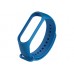 Силиконовый ремешок для фитнес браслета Xiaomi Mi Band 5 Royal Blue