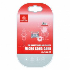 Карта памяти Micro SDHC Card Usams US-ZB092 TF High Speed Card 8Gb Class 10