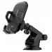 Держатель Hoco CA76 Touareg one-touch center console car holder на присоске Black