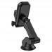 Держатель Hoco CA76 Touareg one-touch center console car holder на присоске Black