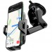 Держатель Hoco CA76 Touareg one-touch center console car holder на присоске Black