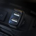 Автомобильное зарядное устройство Hoco DZ3 2USB, 2.4A c кабелем Type-C Black