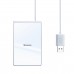 Беспроводное зарядное устройство Baseus Card Ultra-thin 15W с влагозащитой IP67 White