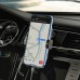 Держатель Hoco CA80 Boddy с беспроводной зарядкой и автоматическим зажимом для воздуховода Black