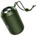 Портативная Bluetooth колонка Hoco HC1 Trendy sound с влагозащитой IPX5 (BT 5.0, AUX, USB, MicroSD, FM радио) Dark Green