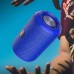 Портативная Bluetooth колонка Hoco HC1 Trendy sound с влагозащитой IPX5 (BT 5.0, AUX, USB, MicroSD, FM радио) Blue