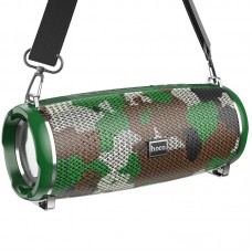 Портативная Bluetooth колонка Hoco HC2 Xpress sport с влагозащитой IPX5 (BT 5.0, AUX, USB, MicroSD, FM радио) Dark Green