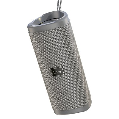 Портативная Bluetooth колонка Hoco HC4 Bella sports с влагозащитой IPX5 (BT 5.0, AUX, USB, MicroSD) Gray
