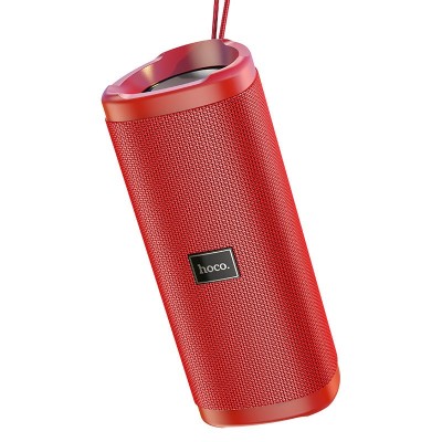 Портативная Bluetooth колонка Hoco HC4 Bella sports с влагозащитой IPX5 (BT 5.0, AUX, USB, MicroSD) Red