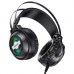 Игровые наушники для ПК Hoco W101 с микрофоном и подсветкой Black