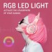 Наушники игровые Onikuma K9 Gaming Cat с микрофоном и Led подсветкой Pink