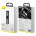 FM-модулятор (трансмиттер) Baseus Energy Column BS-01 (Bluetooth, MP3) c функцией зарядного устройства Dark Grey