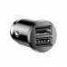 Автомобильное зарядное устройство Baseus Grain Pro Car Charger с быстрой зарядкой QC 3.0 (2 USB, 4.8A) Black