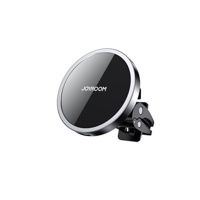 Автодержатель Joyroom JR-ZS240 с беспроводной зарядкой Magnetic wireless car charge holder For IPhone 12 series Magsafe15W Black