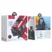 Игровые наушники Hoco W102 Cool tour с микрофоном и подсветкой Red