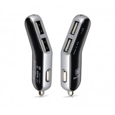 Автомобильное зарядное устройство Baseus smart-thin business series Grey/Silver