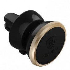 Автодержатель Baseus 360-degree Rotation Magnetic Car Air Vent Mount Holder Gold