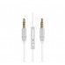 Кабель Hoco UPA05 Yueyin AUX cable White