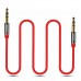 Кабель Remax AUX Jack L200 3.5mm 2M Red