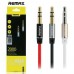 Кабель Remax AUX Jack L200 3.5mm 2M Black