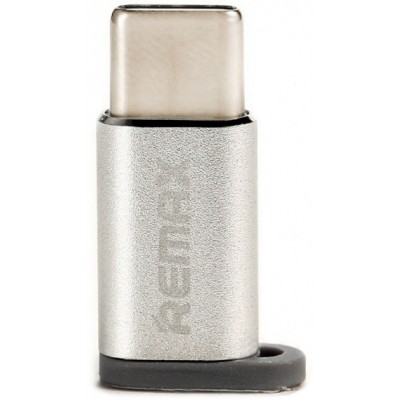 Переходник Remax RA-USB1 MicroUSB to Type-C Silver