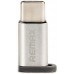Переходник Remax RA-USB1 MicroUSB to Type-C Silver