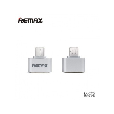 Переходник Remax OTG Micro-USB RA-OTG Silver