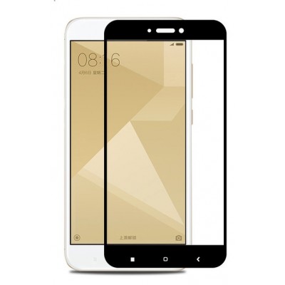 Защитное стекло Full Cover для XIAOMI Redmi Note 5A Черное