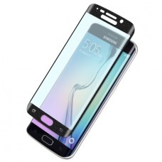 Защитное стекло 0.3 mm с изогнутыми краями для Samsung Galaxy S6 edge Black