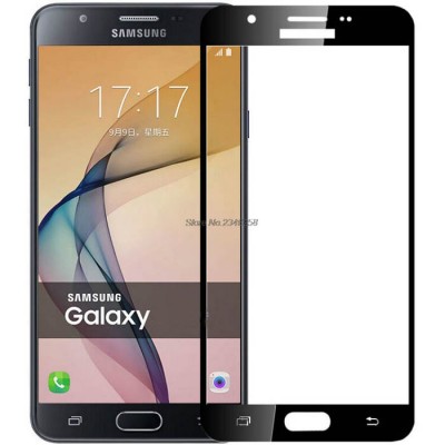 Защитное стекло Full Cover для Samsung Galaxy J7 Prime 2016 Черное