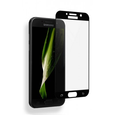 Защитное стекло Full Cover для Samsung Galaxy A5 2017 Черное
