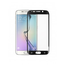 Защитное стекло Full Cover для Samsung Galaxy S7 Edge с изогнутыми краями Черное