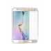 Защитное стекло Full Cover для Samsung Galaxy S7 Edge с изогнутыми краями Золотое