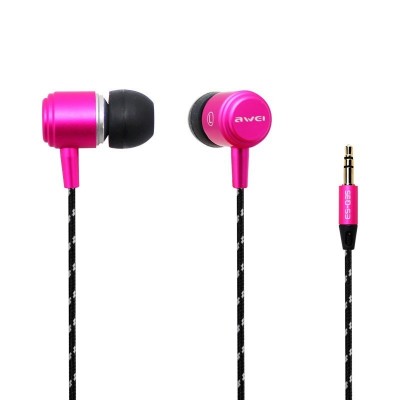 Наушники AWEI ES-Q35 Pink